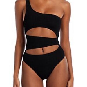BOUND BY BOND EYE ONE PIECE RICO SWIMSUIT BLACK